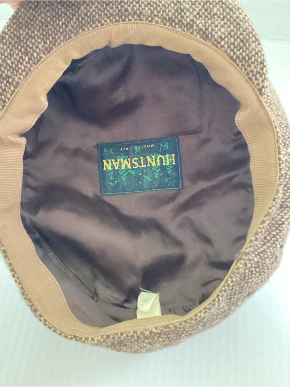 100% Wool Paper Boy Button cap - Picture 5 of 7